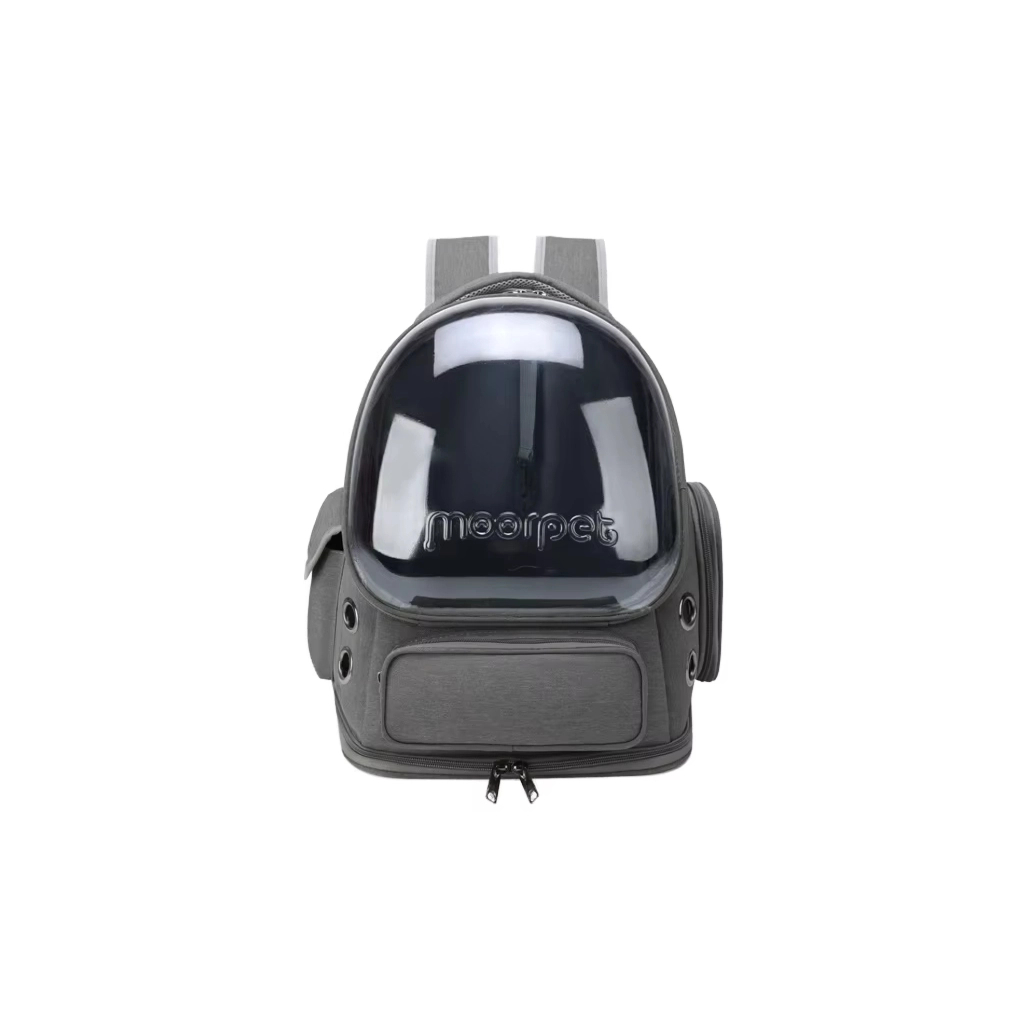 Переноска для тварин Lapka 42х34х27 см сіра (LPK-02) Переноска для тварин Lapka 42х34х27 см сіра (LPK-02)