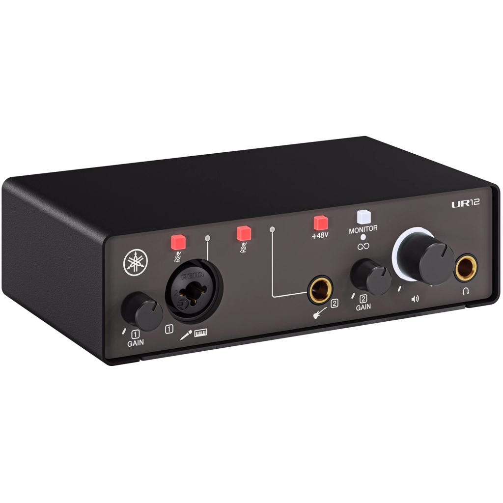 фото Аудиоинтерфейс Yamaha UR12 MK3 Black 3