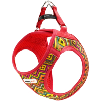 Dog harness MISOKO&CO red with XS pattern (DCAMIS307R-XS)
