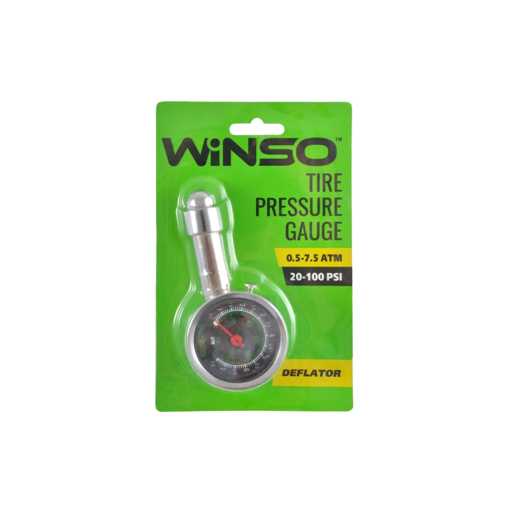 Манометр WINSO 7,5АТМ (143200)