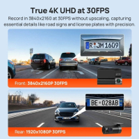 Відеореєстратор Xiaomi 70mai Dash Cam 4K A800SE-2 Set (1182550)