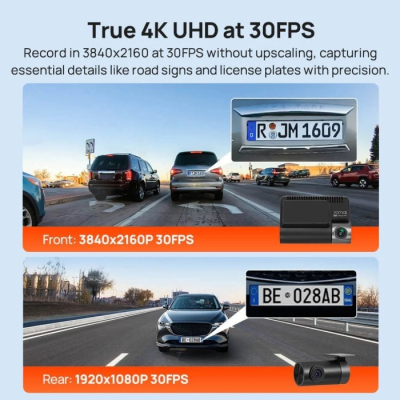 Відеореєстратор Xiaomi 70mai Dash Cam 4K A800SE-2 Set (1182550)