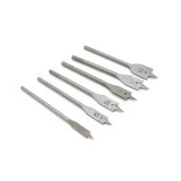 A set of YOSO feather drills for wood 10, 12, 16, 18, 20, 25mm 150mm, 6pcs (WD009)