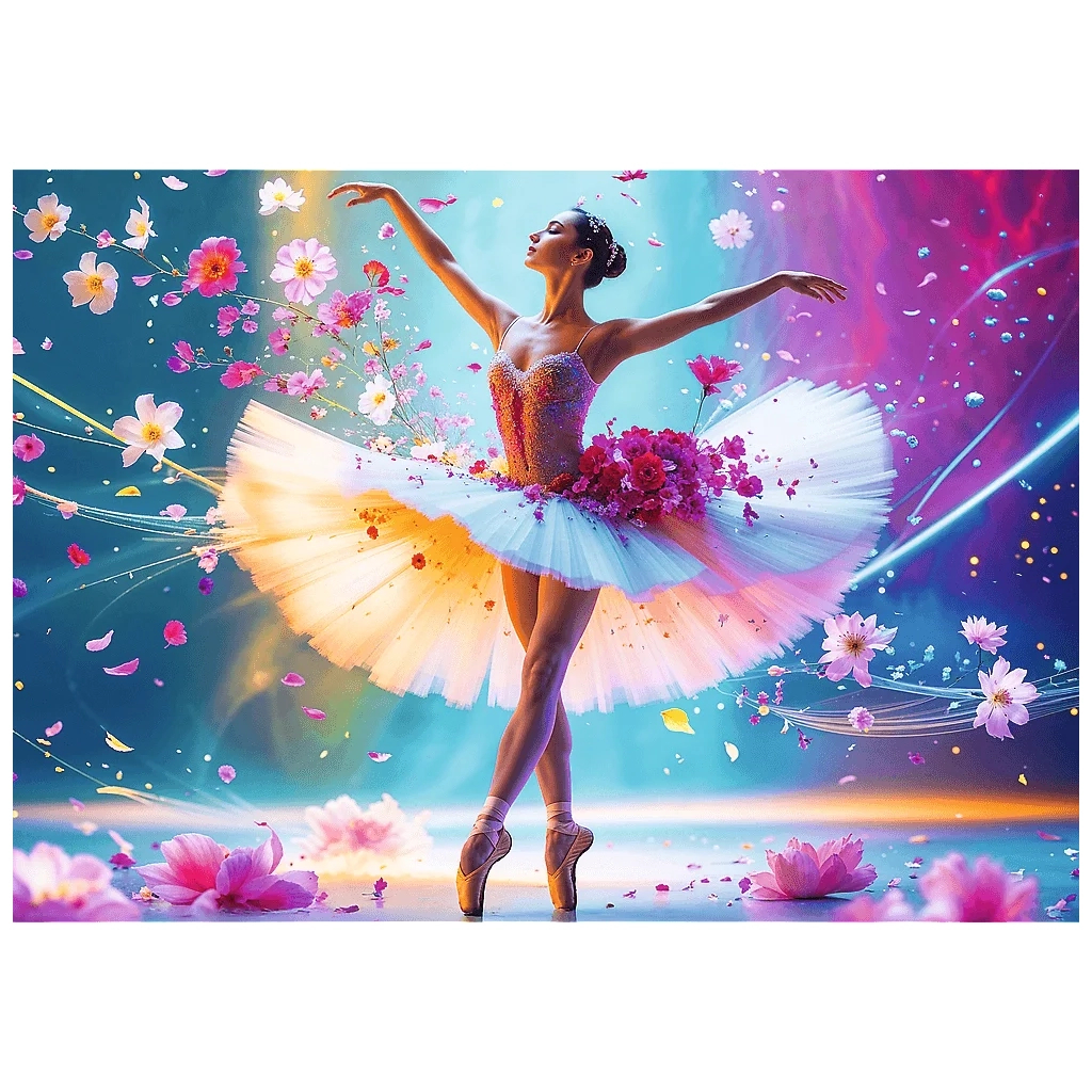 Пазл Trefl Танцююча балерина, 1000 елементів (5900511109542)