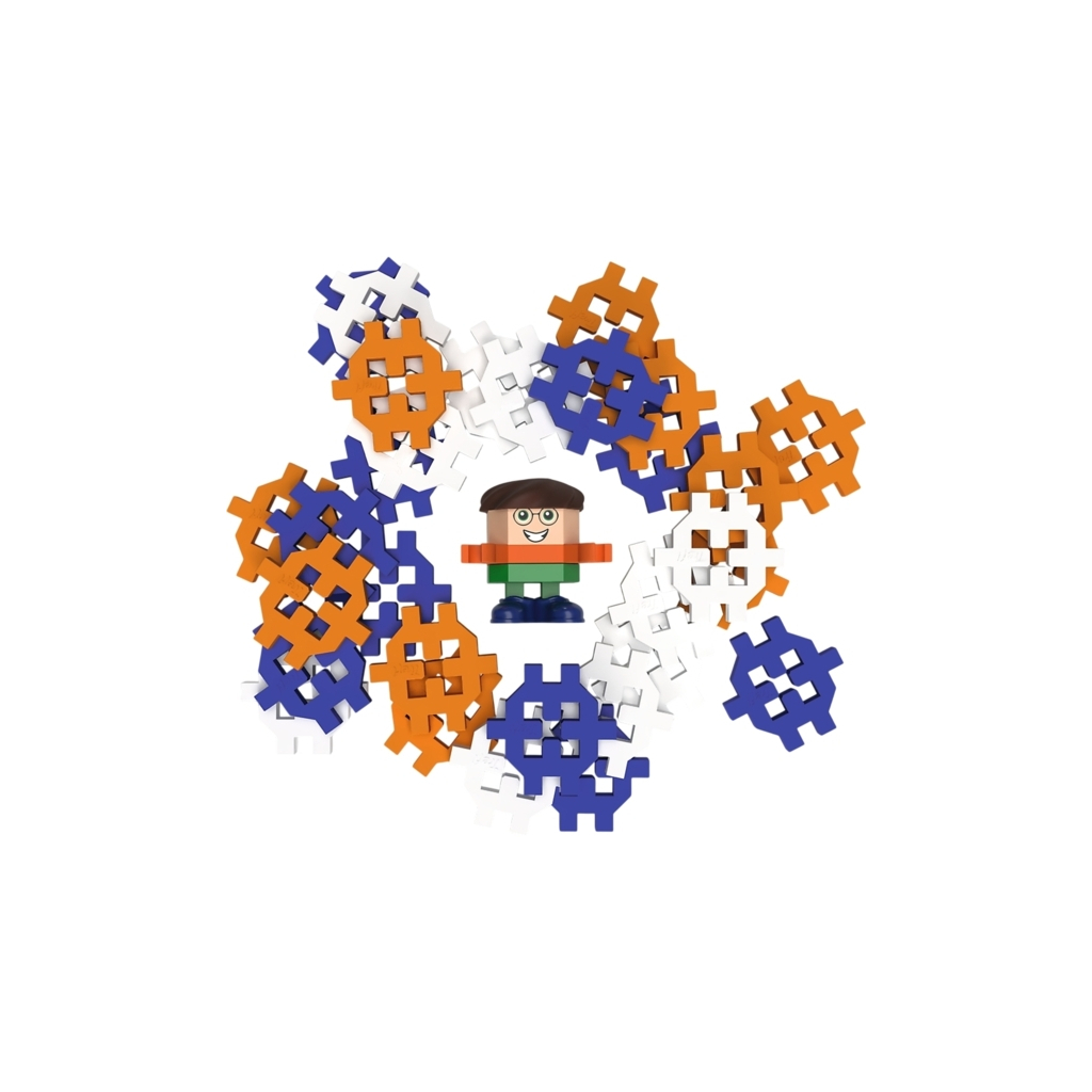 Конструктор Trefl Connect з ігровою фігуркою Mat 35 деталей (5900511620054)