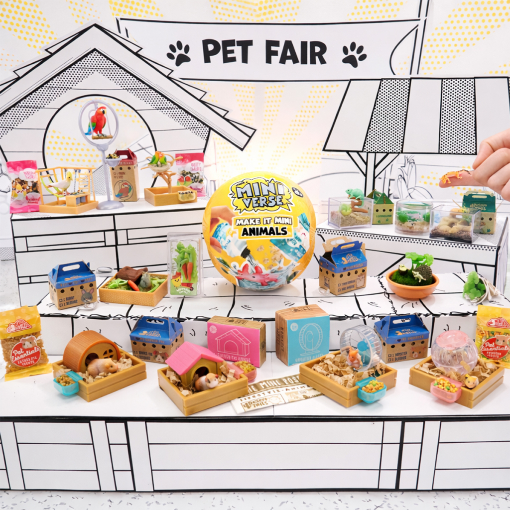 Ігровий набір MGA's Miniverse серії Animals - Створи світ тварин (595700)