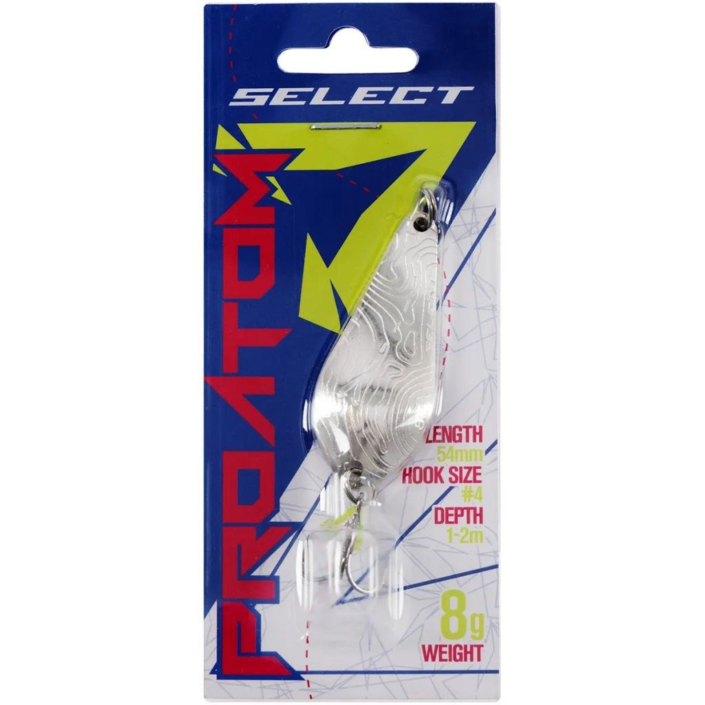Блешня Select ProAtom 8.0g 54mm 01 (1870.77.12) Блешня Select ProAtom 8.0g 54mm 01 (1870.77.12)