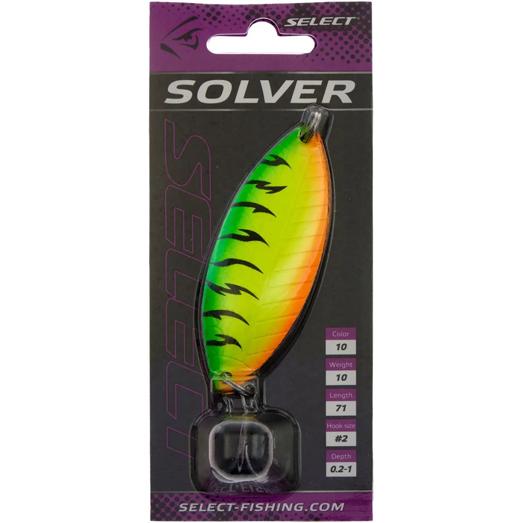 Блешня Select Solver 10.0g 71mm 10 (1870.67.98) Блешня Select Solver 10.0g 71mm 10 (1870.67.98)
