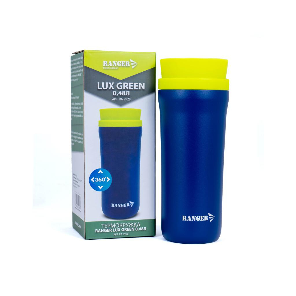 Термокружка Ranger Lux 0,48 L Green (RA9928) Термокружка Ranger Lux 0,48 L Green (RA9928)