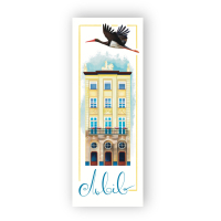 Bookmarks for books by Lyutsynka "Lviv. Ubaldini's tenement house" 1 pc. (LK000000025) (2000000000025)