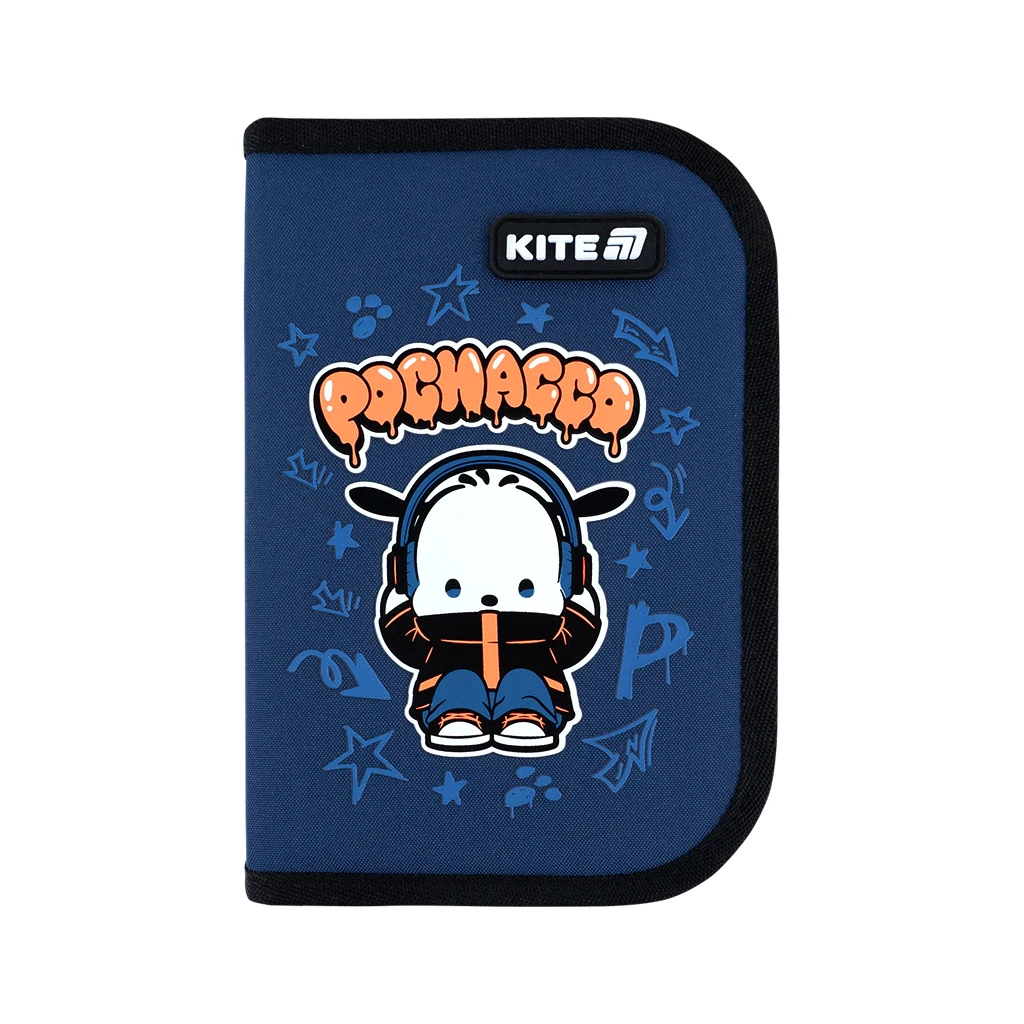 Пенал Kite Pochacco 622, без наповнення, 1 відділення, 2 відвороти (PC26-622) Пенал Kite Pochacco 622, без наповнення, 1 відділення, 2 відвороти (PC26-622)