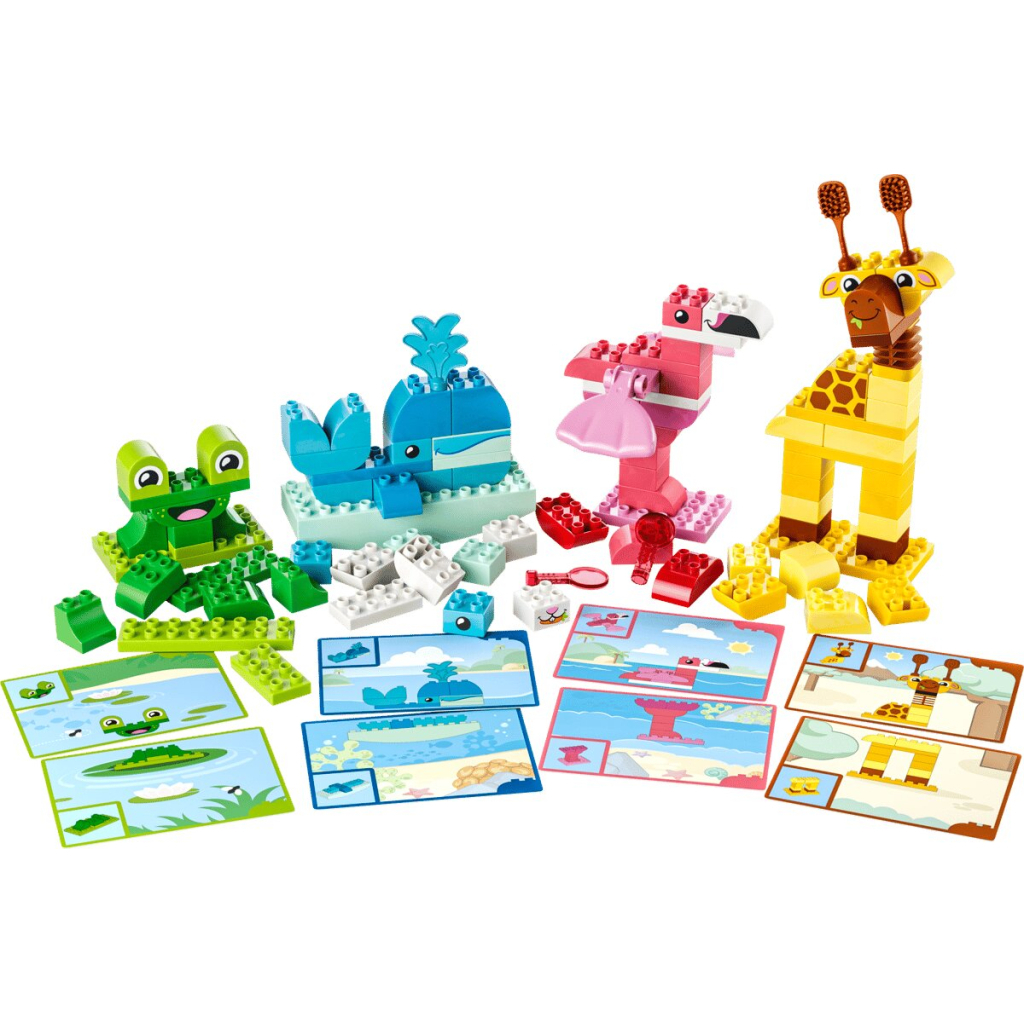 Конструктор LEGO DUPLO Гра з побудови тварин (10472) Конструктор LEGO DUPLO Гра з побудови тварин (10472)
