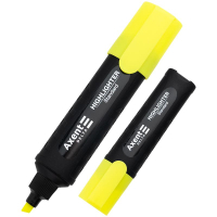 Marker Axent Highlighter Standard D2505, 1-5 mm wedge. yellow (D2505-08)