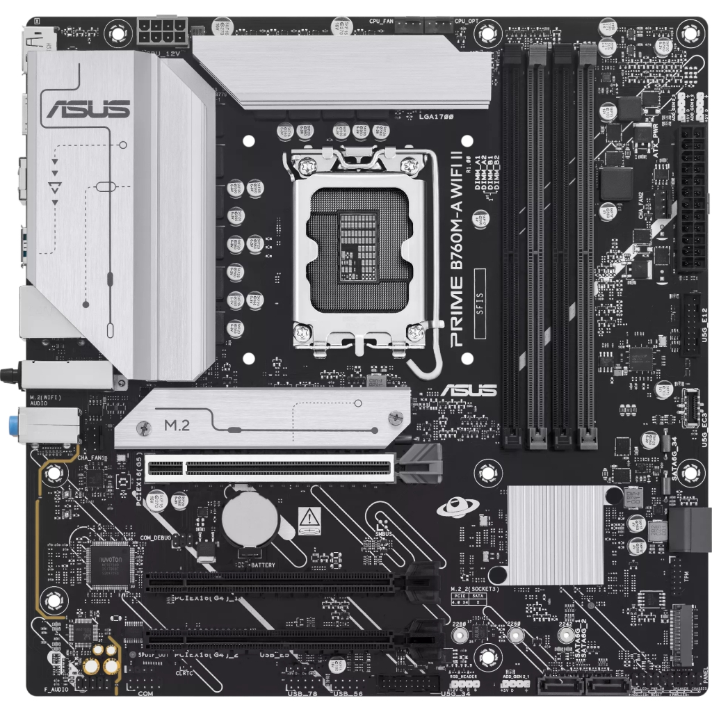 Материнська плата ASUS PRIME B760M-A WIFI II