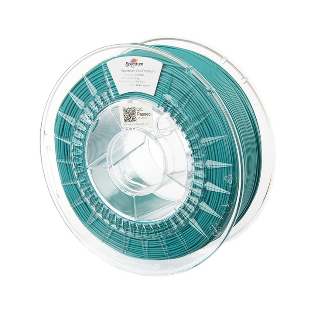 Пластик для 3D-принтера Spectrum PLA Premium 1.75mm 1kg Blue, Lagoon (80048)
