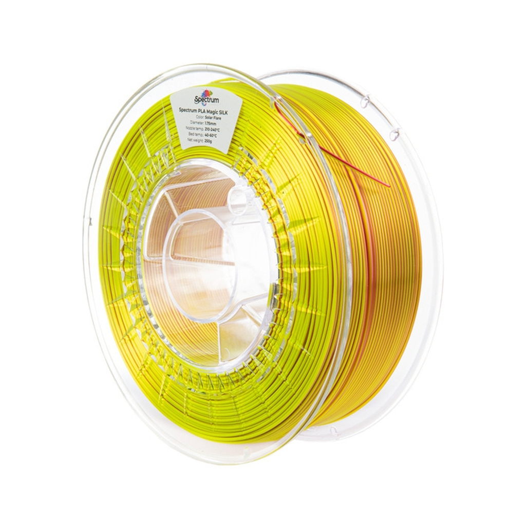 Пластик для 3D-принтера Spectrum PLA Magic SILK 1.75mm 1kg SolarFlare (81410)