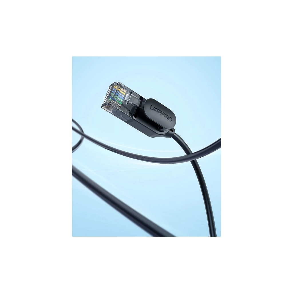 Патч-корд 3м, U/UTP CAT 6A Copper Ethernet Cable тонкий(діаметр 2.8мм) NW122 Black Ugreen (70653) Патч-корд 3м, U/UTP CAT 6A Copper Ethernet Cable тонкий(діаметр 2.8мм) NW122 Black Ugreen (70653)