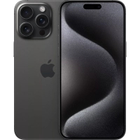 Мобільний телефон Apple iPhone 15 Pro Max 256Gb eSim (Grade A) Black Titanium USED (iP15PM2eBkT_A)
