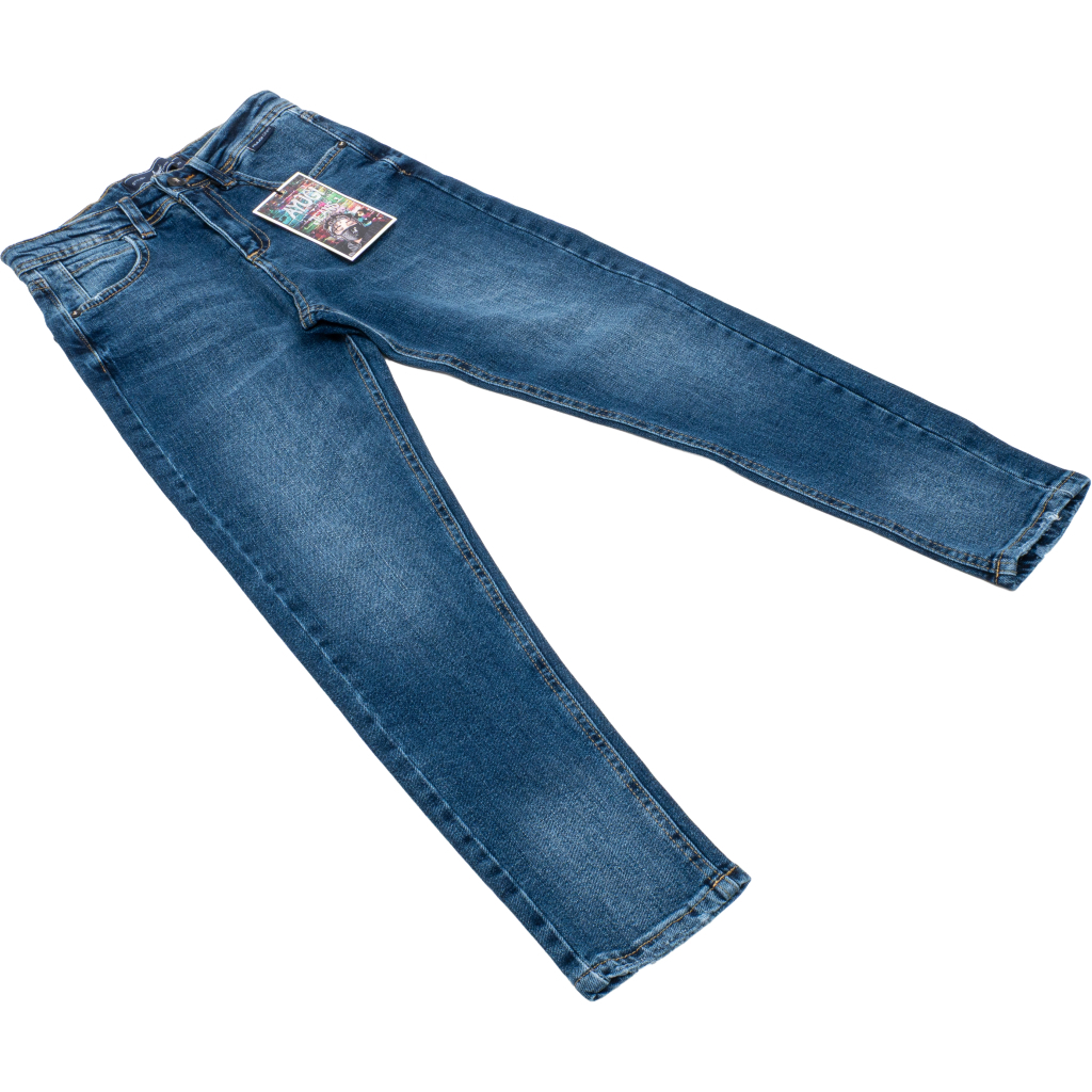 Джинси дитячі A-Yugi звужені (5400-140B-blue) Джинси дитячі A-Yugi звужені (5400-140B-blue)