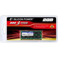 Модуль пам'яті для ноутбука SoDIMM DDR3 2GB 1066 MHz Silicon Power (SP002GBSTU106V02)