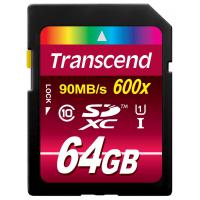 Карта пам'яті Transcend 64Gb SDXC UHS-I Ultimate (TS64GSDXC10U1)