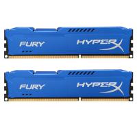 Модуль пам'яті для комп'ютера DDR3 16Gb (2x8GB) 1600 MHz HyperX Fury Fury Blu Kingston Fury (ex.HyperX) (HX316C10FK2/16)