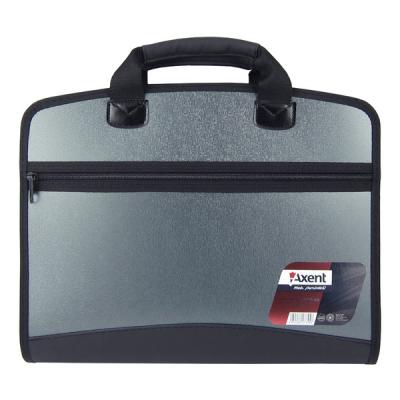 Папка - портфель Axent А4, 4 compartments, grey metallic (1621-11-А) Папка - портфель Axent А4, 4 compartments, grey metallic (1621-11-А)