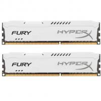 Модуль пам'яті для комп'ютера DDR4 32GB (2x16GB) 3200 MHz HyperX FURY White Kingston Fury (ex.HyperX) (HX432C18FWK2/32)