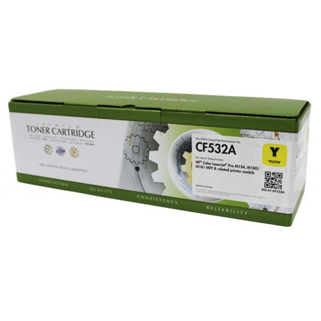 Картридж Static Control HP CLJ CF532A (205A) 900ст yellow (002-01-SF532A)