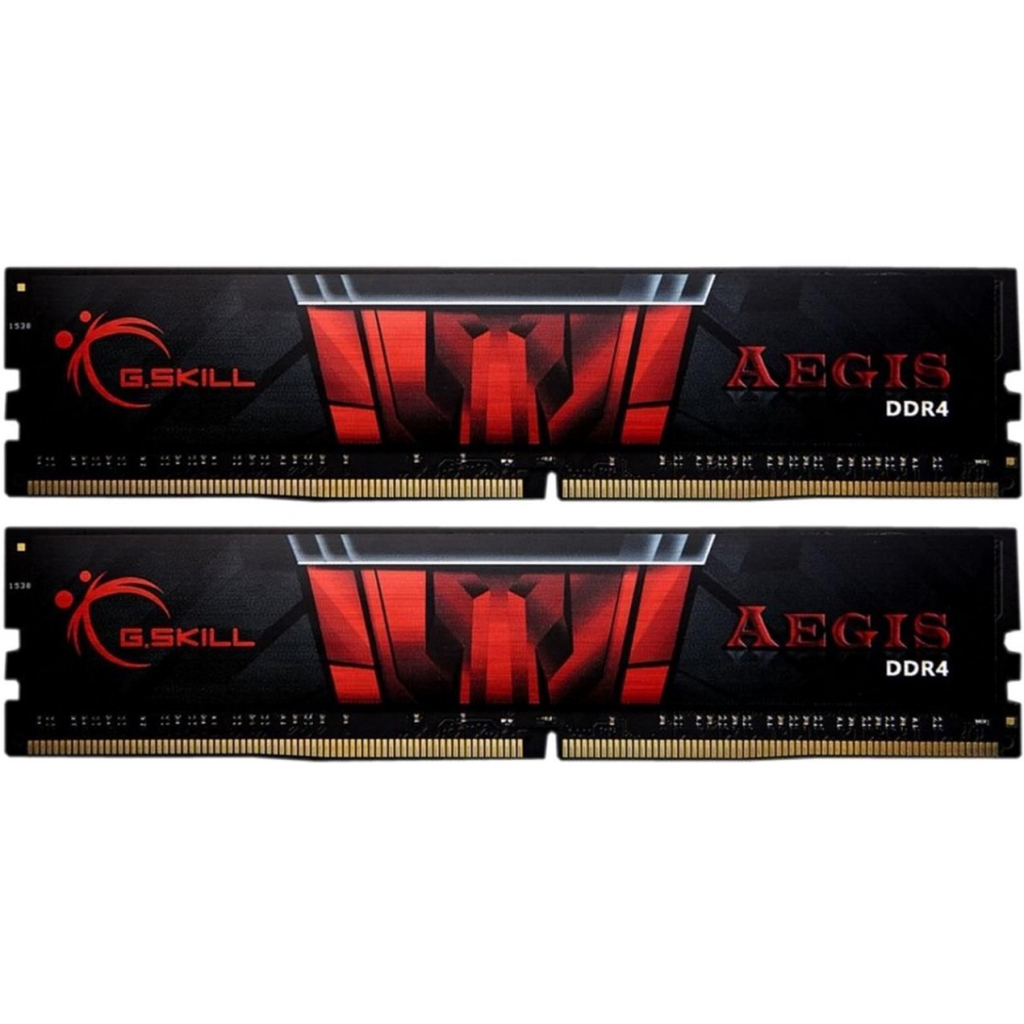 Модуль пам'яті для комп'ютера DDR4 16GB (2x8GB) 3200 MHz AEGIS G.Skill (F4-3200C16D-16GIS)