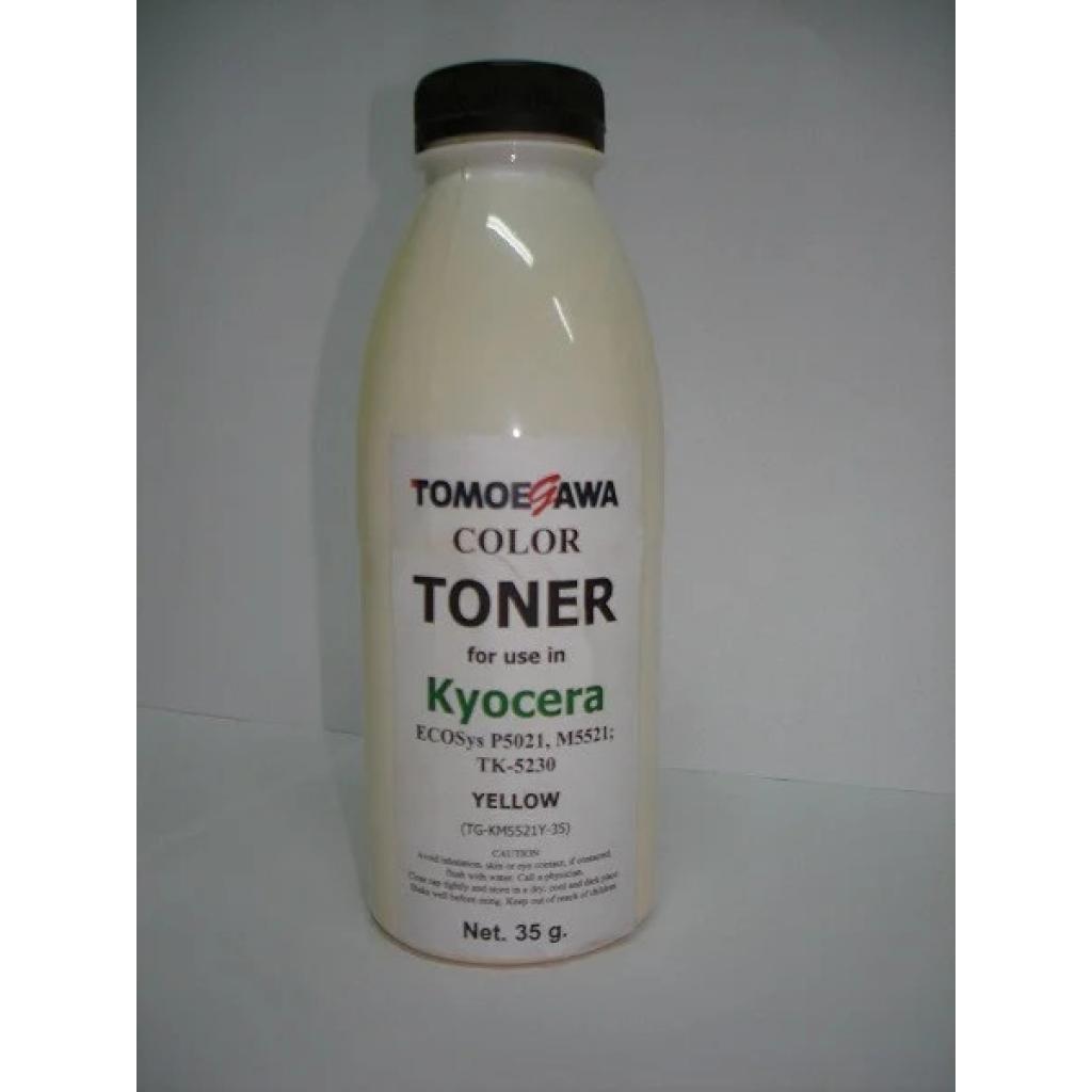 Тонер Kyocera TK-5230 (35г) Yellow Tomoegawa (TG-KM5521Y-35)