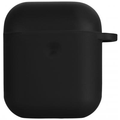Чохол 2E для Apple AirPods Pure Color Silicone 3.0 мм Black (2E-AIR-PODS-IBPCS-3-BK)