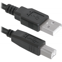 Кабель для принтера USB 2.0 AM/BM 1.8m Defender (83763def)