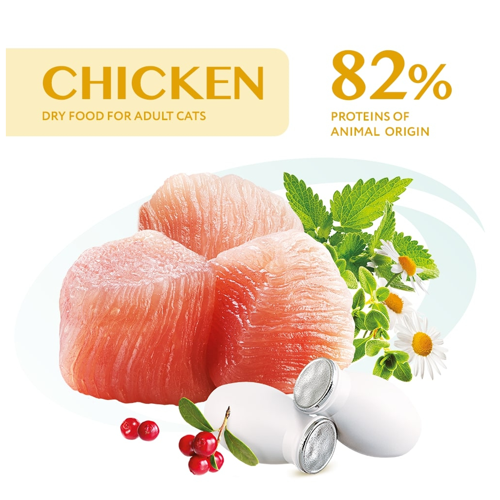 Сухий корм для кішок Optimeal зі смаком курки 10 кг (B1831201)