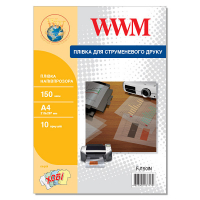 Плівка для друку WWM A4, 150мкм,10л, for inkjet, translucent (FJ150IN)