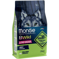 Dry food for dogs Monge Dog Bwild Low Grain wild boar 2.5 kg (8009470011990)