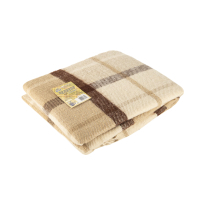 Yaroslav semi-woolen plaid 41/17 beige 170x200 (38640)