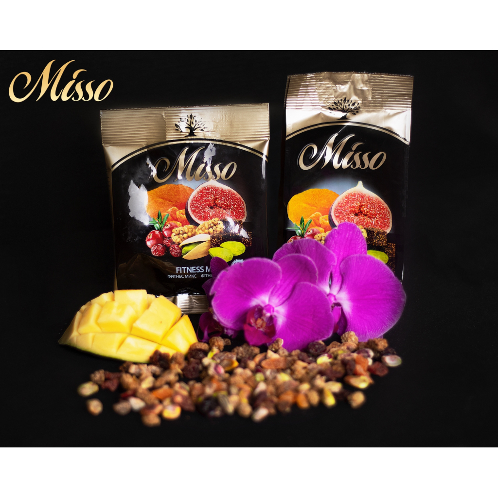 Горіхи Misso Асорті Фітнес Мікс 125 г (4820146730526)