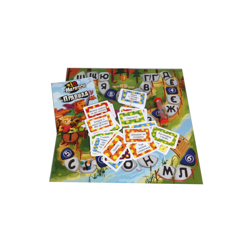 Настільна гра Danko Toys IQ Марафон, українська (G-IQM-01-01U) Настільна гра Danko Toys IQ Марафон, українська (G-IQM-01-01U)