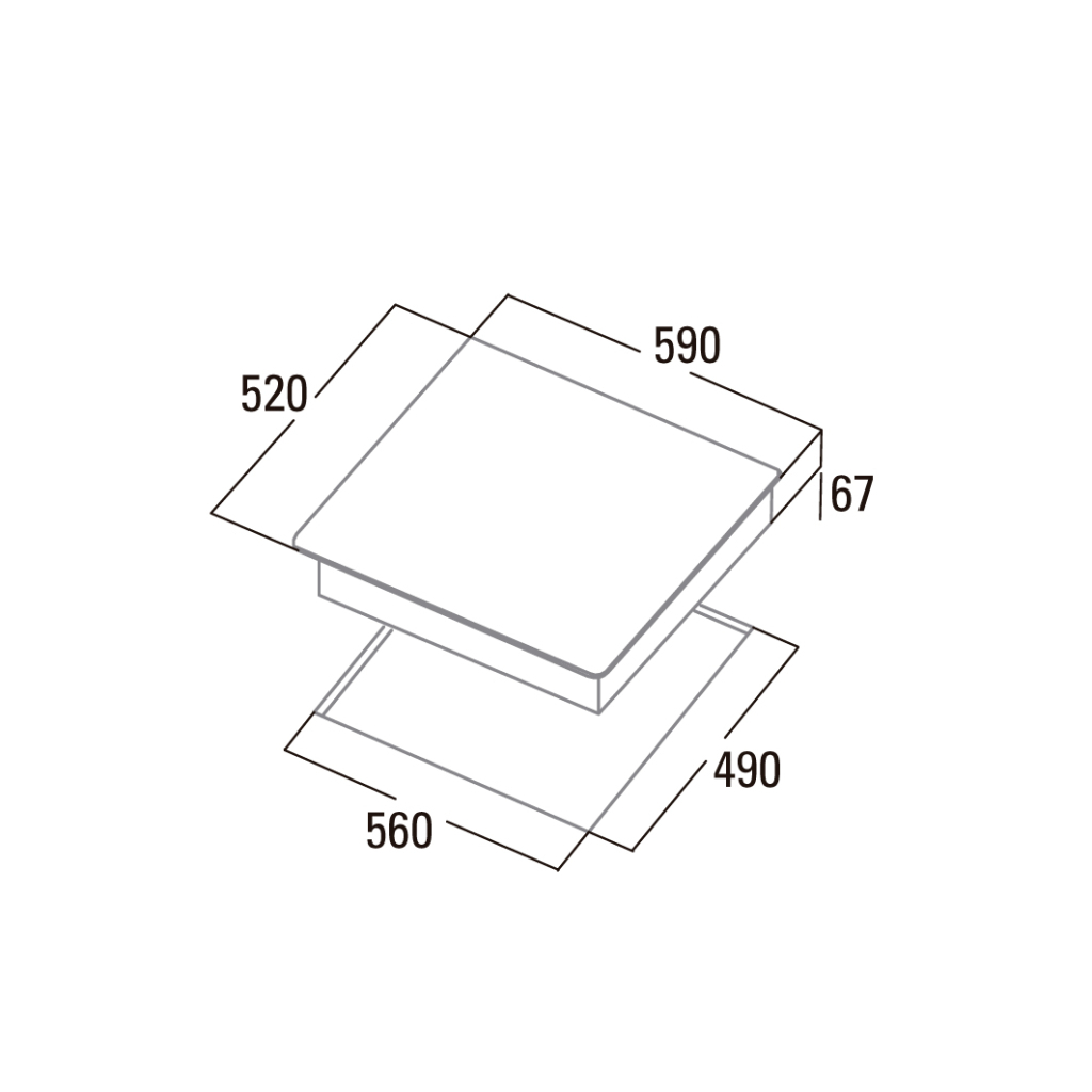 Варочна поверхня Cata TN 604 Варочна поверхня Cata TN 604