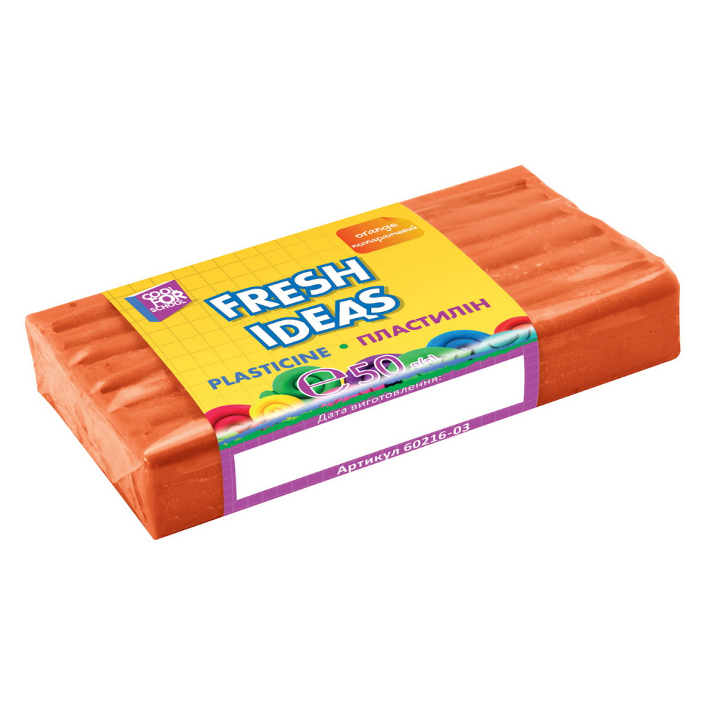 Пластилін Cool For School помаранчевий 50 г. (CF60216-06)