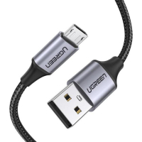 Дата кабель USB 2.0 AM to Micro 5P 1.5m US290 Black Ugreen (US290/60147)