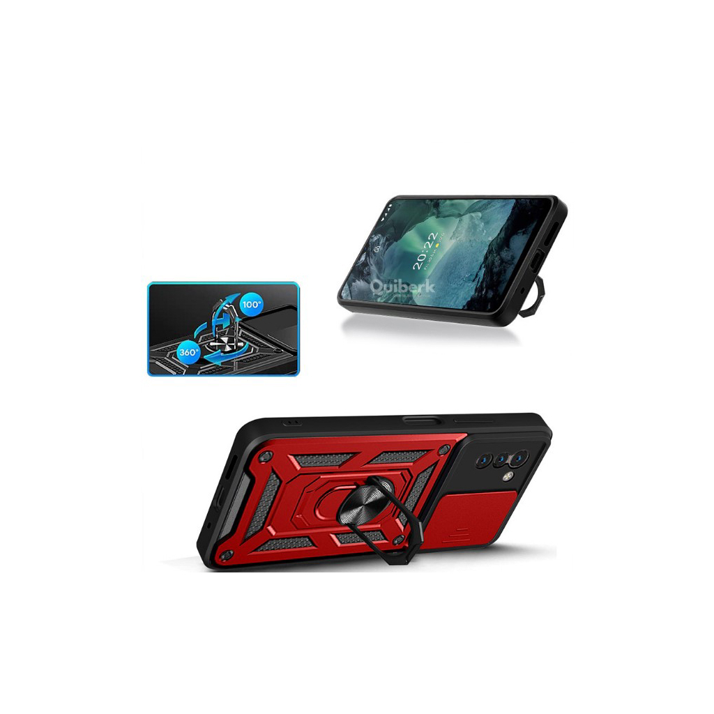Чохол до мобільного телефона BeCover Military Nokia G21 / G11 Red (709108) Чохол до мобільного телефона BeCover Military Nokia G21 / G11 Red (709108)