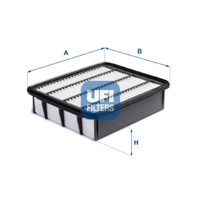 Повітряний фільтр для автомобіля UFI 30.A91.00