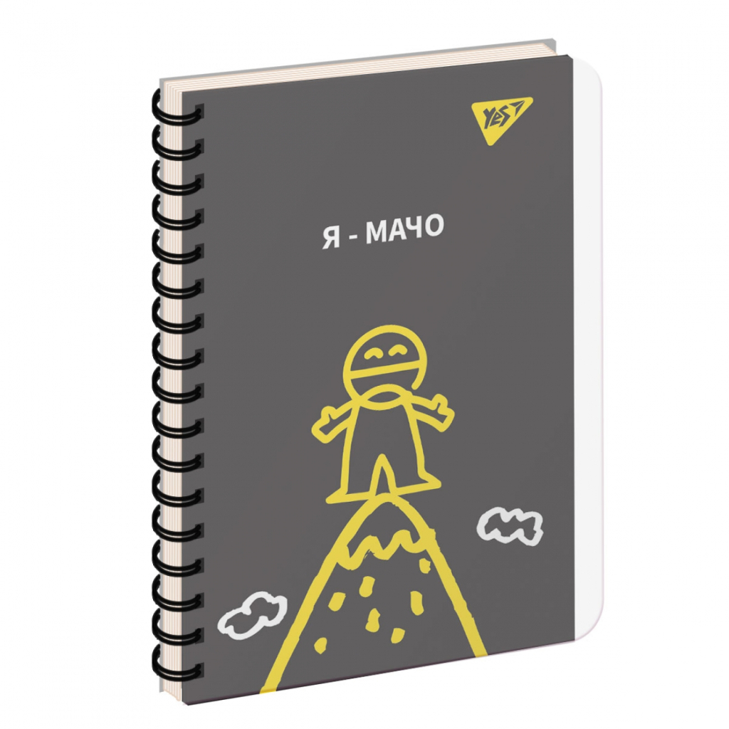 Блокнот Yes В6/144 пл.обкл. Не ускладнюй! (681894)