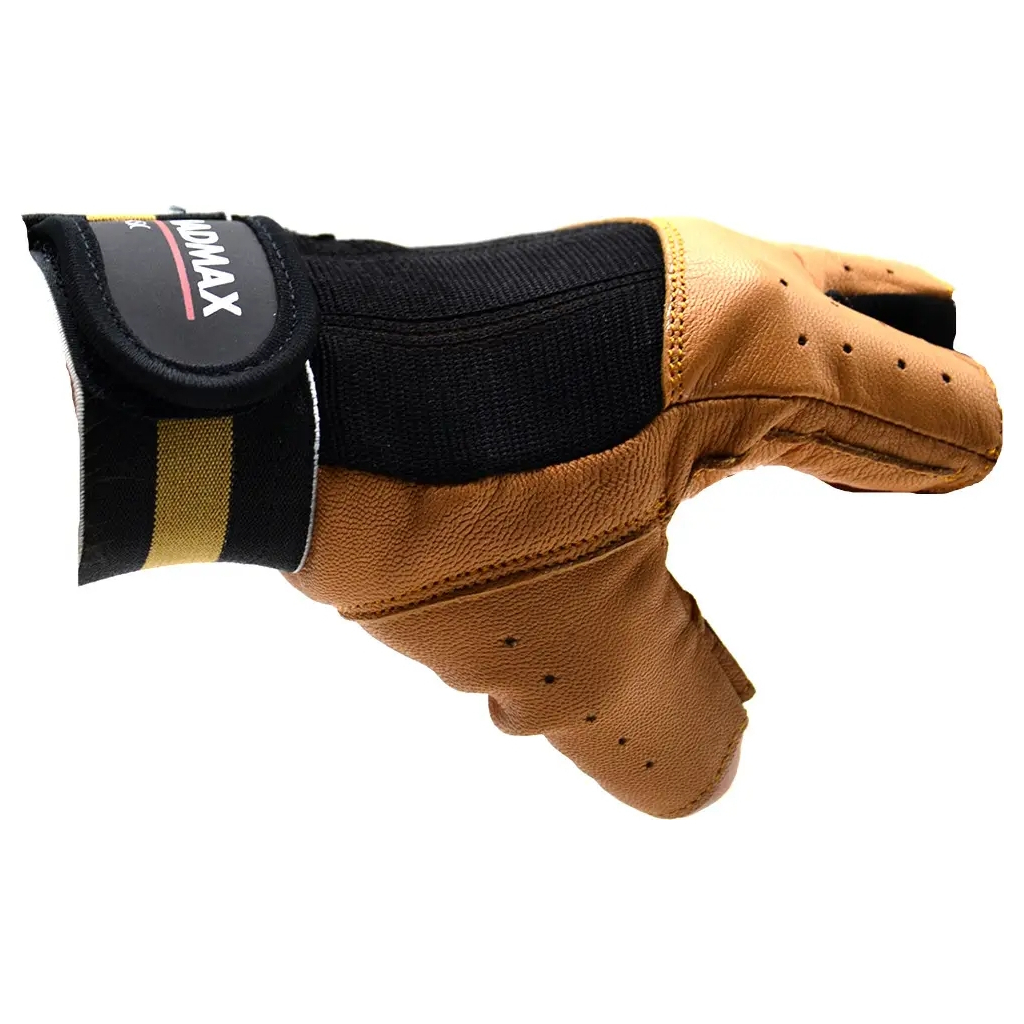 Рукавички для фітнесу MadMax MFG-248 Clasic Brown M (MFG-248-Brown_M)