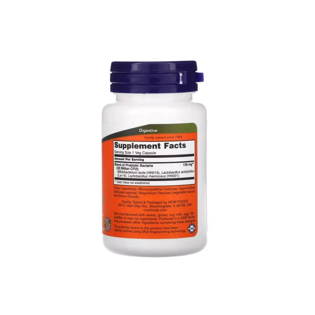 Пробіотики Now Foods Пробіотики Для Жінок, 20 млрд КУО, Woman's Probiotic, 20 Billion, Nоw Fo (NOW-02906)