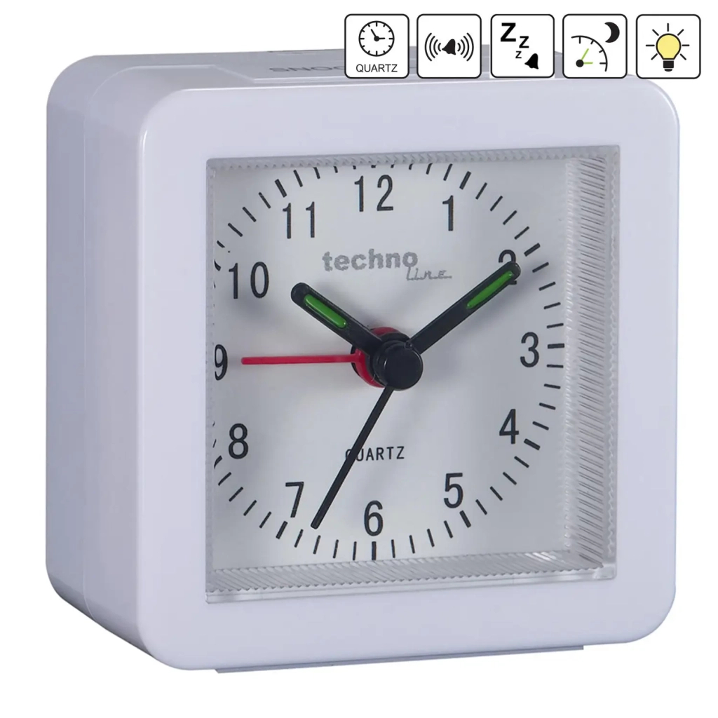 Настільний годинник Technoline Modell SC White (Modell SC weis) (DAS301818)
