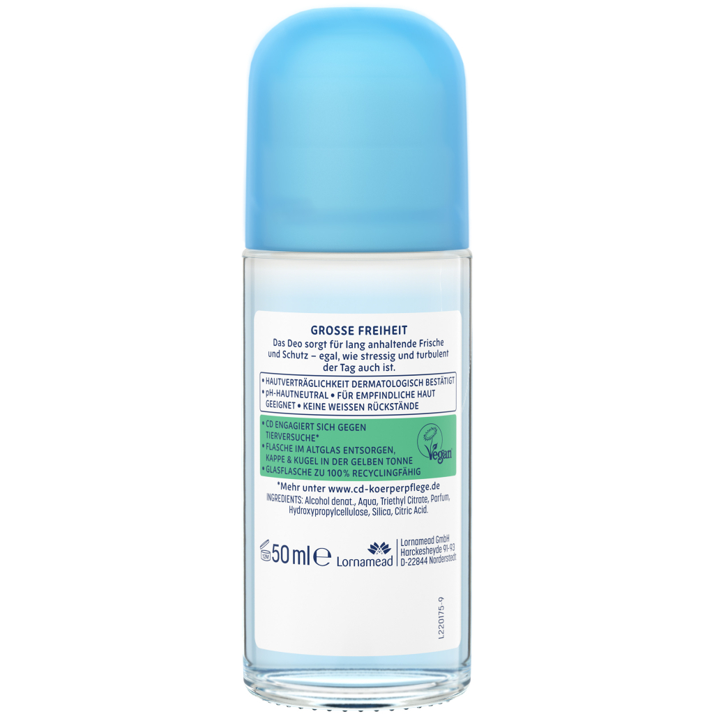 Дезодорант CD Безмежна Свобода Кульковий 50 мл (4045612001638)