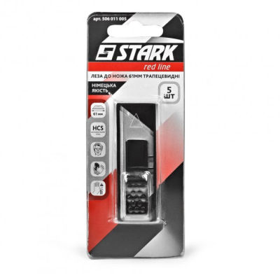 Лезо Stark трапецеподібне 5 шт (506011005)